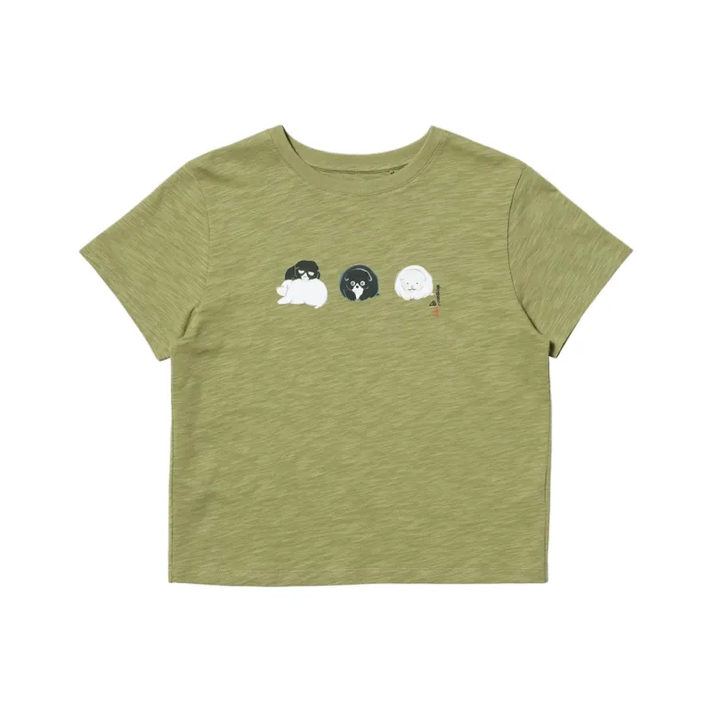 UNIQLO T Shirt Women's Verdant Green-0