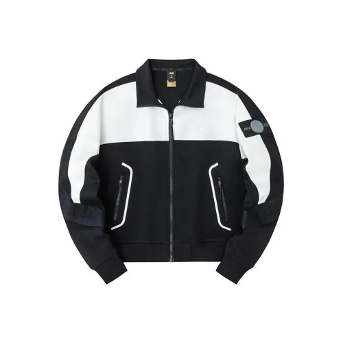 Anta Life Collection Sports Life Collection Jackets Coats Women's Basic Black/Beige Ecru