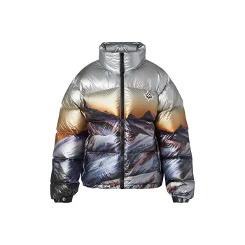 LOUIS VUITTON SS22 Down Jacket Women's Gray