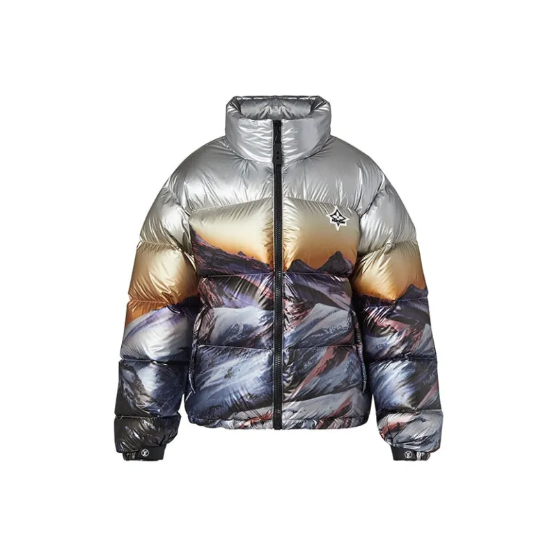 LOUIS VUITTON SS22 Down Jacket Women's Gray-0