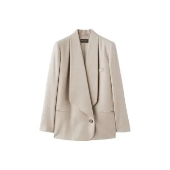 Loro Piana Sheri Jacket Jackets Coats Women's Beige