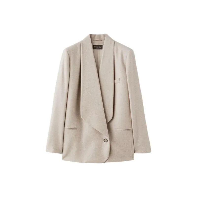 Loro Piana Sheri Jacket Jackets Coats Women's Beige-0