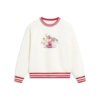 LiNing Rijin Doujin Collection Sweatshirt Women's Ecru