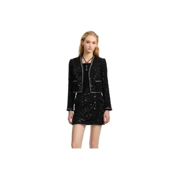 Bebe FW24 Jackets Coats Women's Black