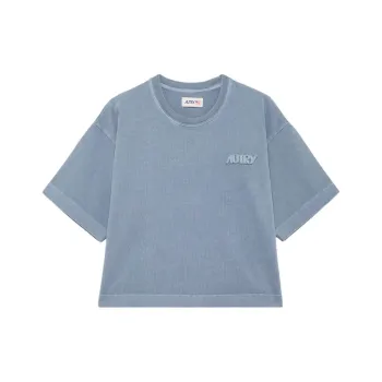 AUTRY Boxy Fit Cropped T Shirt
