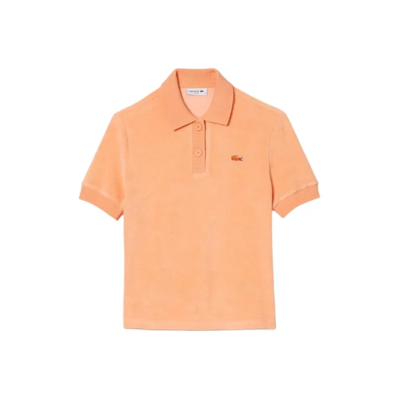 LACOSTE Polo Shirt Women's Light Orange-0