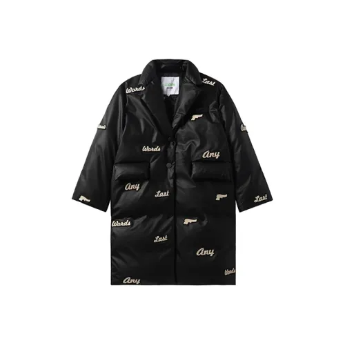 40 CREW 블랙 여성 다운 재킷
