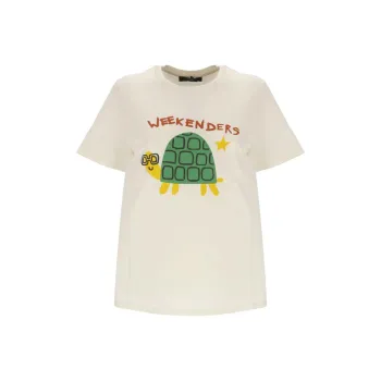 WEEKEND MaxMara Graphic Printed Crewneck T Shirt
