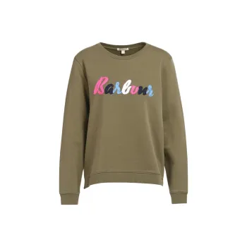 BARBOUR Sweatshirt Women's Brown Green