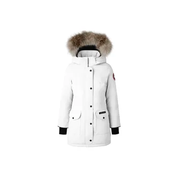 Canada Goose Down Jacket Winter Women's White
