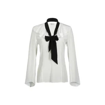 LILIXIUKE Shirt Women's Raw White