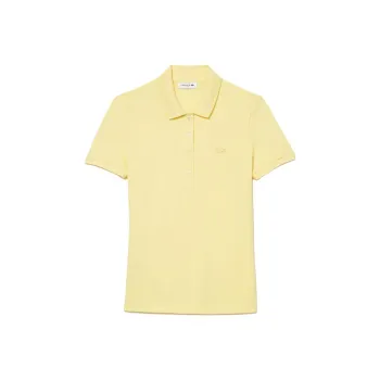 LACOSTE Polo Shirt Women's Yellow