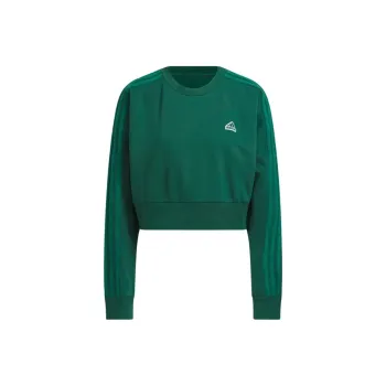Adidas Free Shipping With AdiClub Coze 3-Stripes Crew Sweatshirt