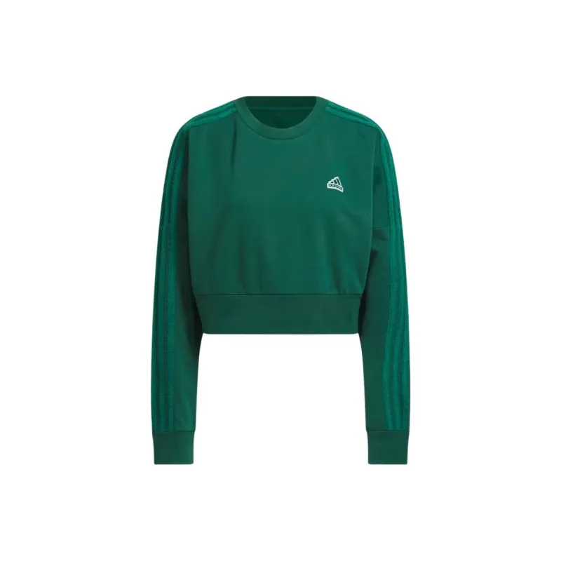 Adidas Free Shipping With AdiClub Coze 3-Stripes Crew Sweatshirt-0