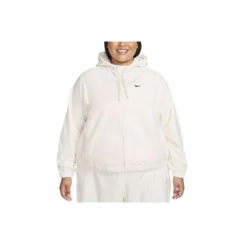 Nike Therma FIT One Women's Oversized Full Zip Fleece Hoodie Plus Size