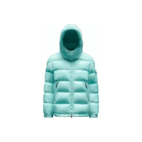 Moncler Mel Series FW22 Down Jacket Women's Aqua Green