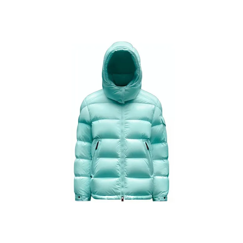 Moncler Mel Series FW22 Down Jacket Women's Aqua Green-0