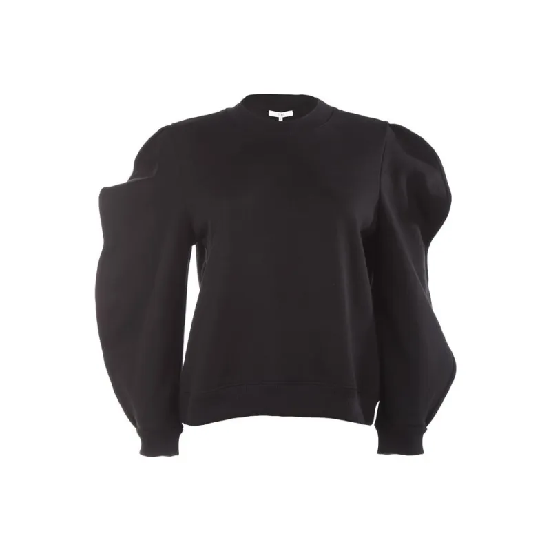 TIBI Sweatshirts Women's Black-0