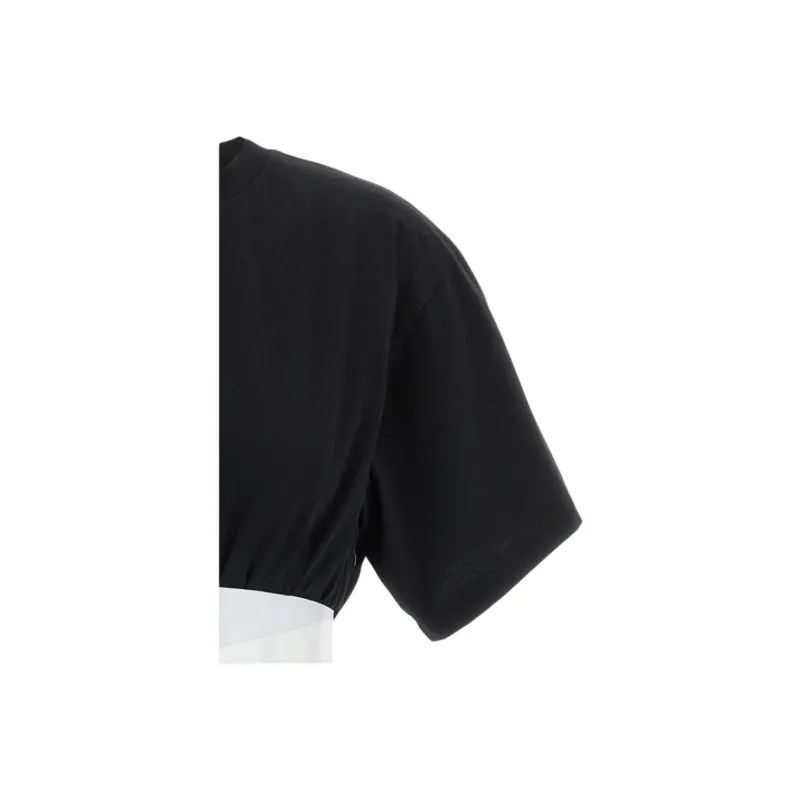 MM6 Maison Margiela Tape embellished T shirt-2