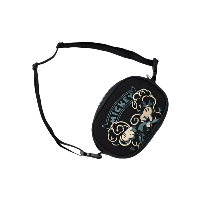 LiNing Disney Collaboration Collection Fabric Shoulder Bag Crossbody Bag Unisex Black-2