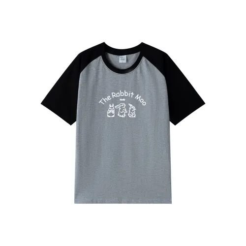 TEME T Shirt Women's Gray & Black