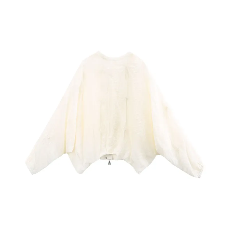 A Paradise For Awakening Cropped Coat Women's Beige-1