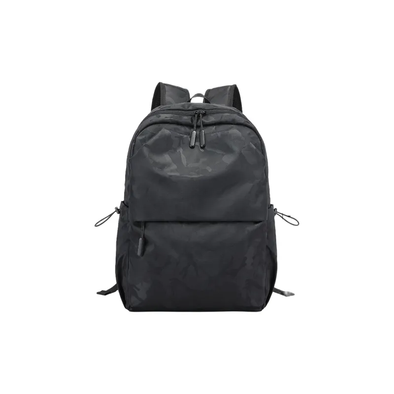 DOSRFINI Oxford Backpack Unisex Black/Camouflage/Light Gray-3