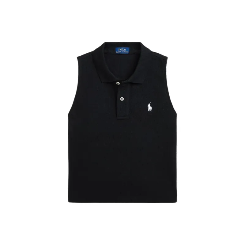 Polo Ralph Lauren SS24 Polo Shirt Women's Black-0