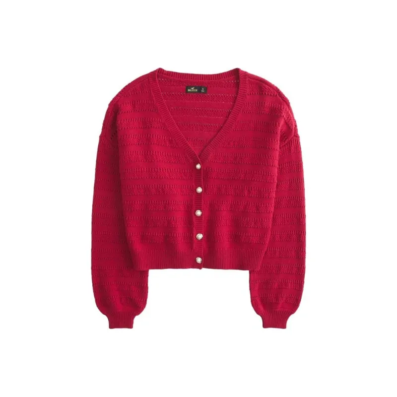 Hollister Knitwear Women's Red-0