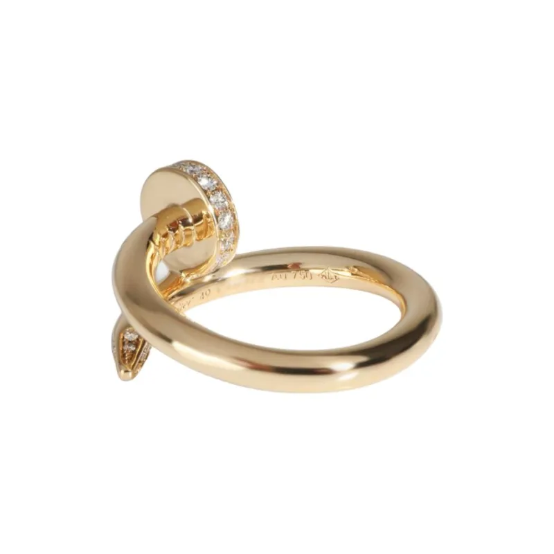 CARTIER 18K Gold Rings Men's Gold-1