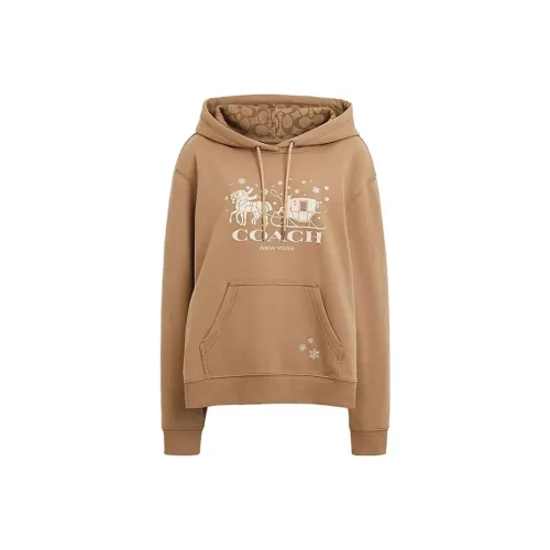 COACH FW23 Sweatshirt Women's Natural