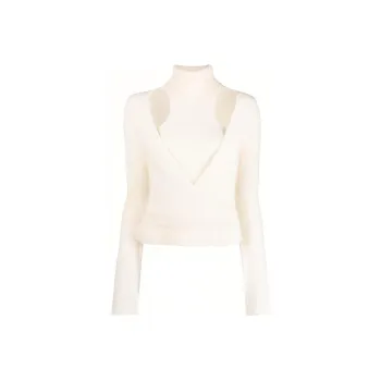 GANNI Shirts Women's White