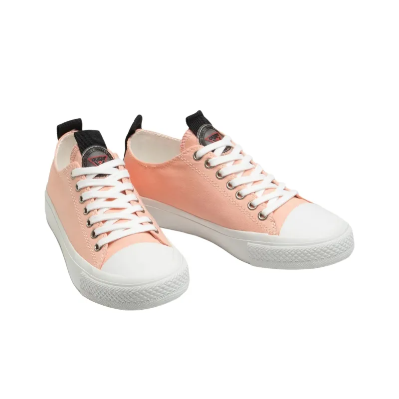 GUESS Ederla Abrasion Resistant Low Top Skateboard Shoes Women's Pink-2