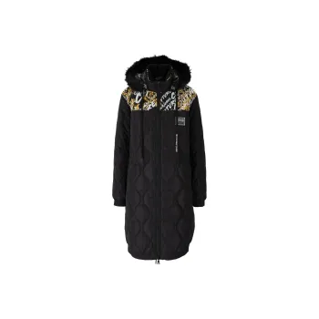 VERSACE JEANS Graphic print Quilted Coat