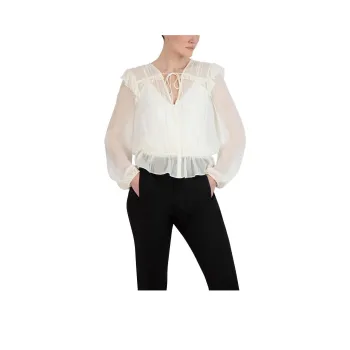 BCBGMAXAZRIA Shirt Women's White