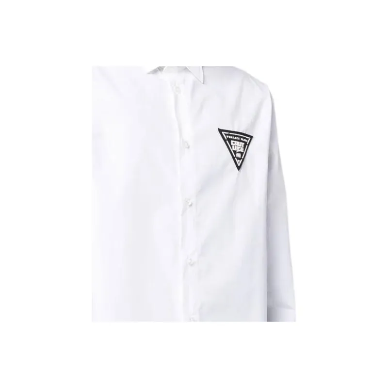 VERSACE JEANS COUTURE Shirts Men White-4