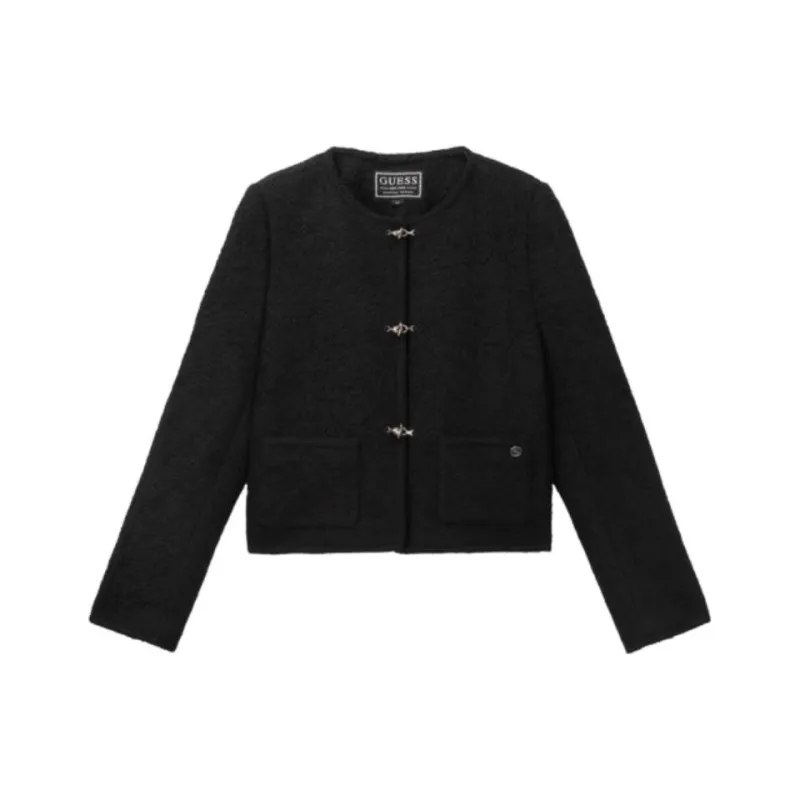 GUESS Jackets & Coats Women's Black-0