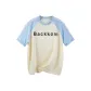 Apricot & Light Blue