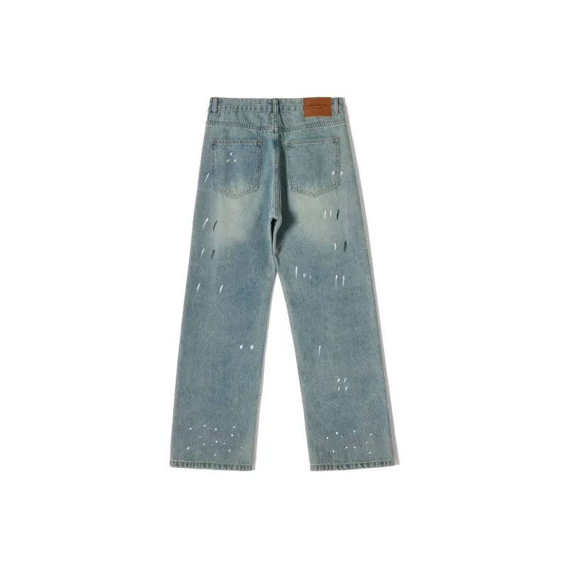FCB ARCELONA Jeans Unisex Jacquard Blue-1