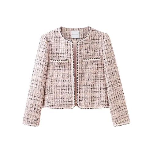 SHUIYUNJIAN Jackets Coats Women's Filatures Pink
