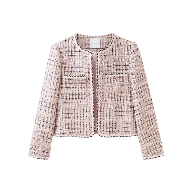 SHUIYUNJIAN Jackets Coats Women's Light Pink-0