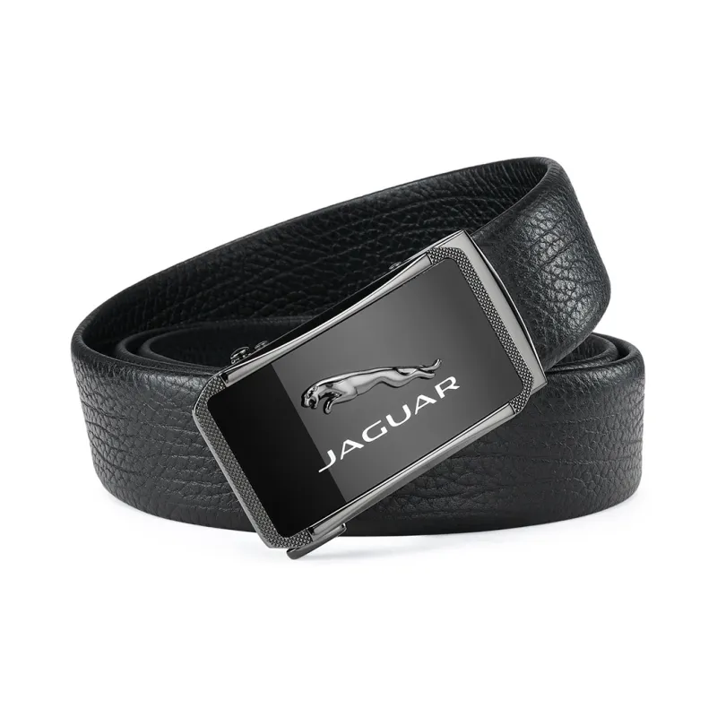 JAGUAR Cow Leather Belts Men's 3.5cm-4