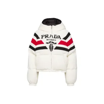 PRADA Down Jackets Women's White