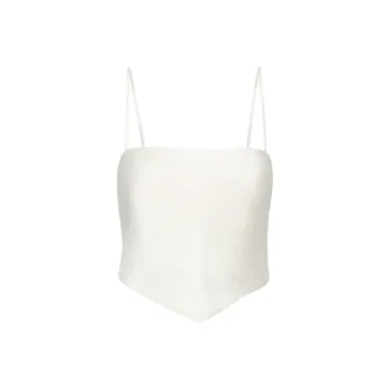 ARITZIA Sunday Best Elektra Satin Camisole Women's Light Birch/Light Birch