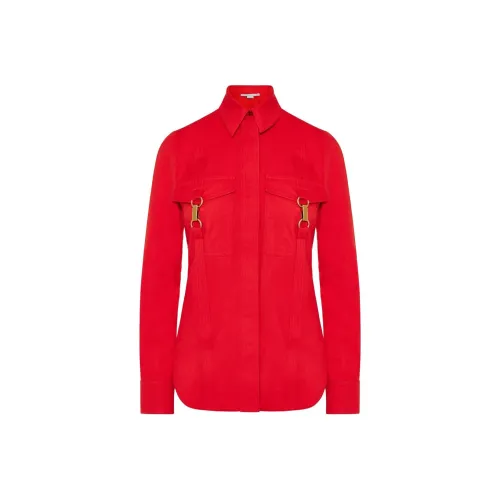 Stella McCartney Clasp embellished Wool Shirt