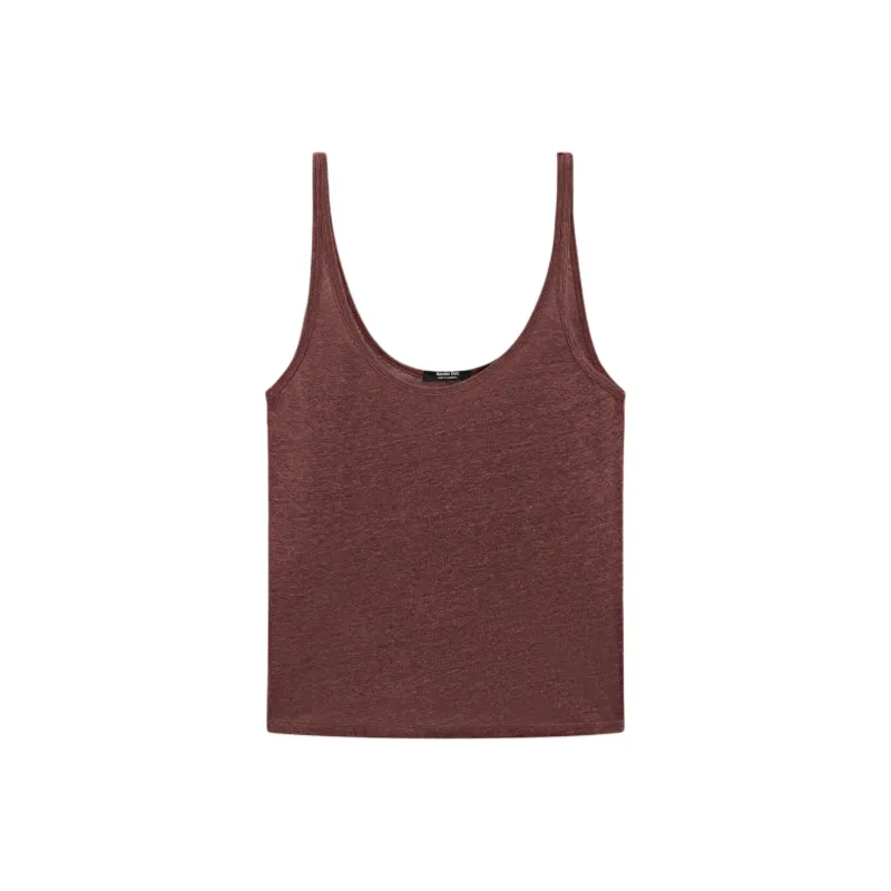 Massimo Dutti Camisole Women's Dark Red-0