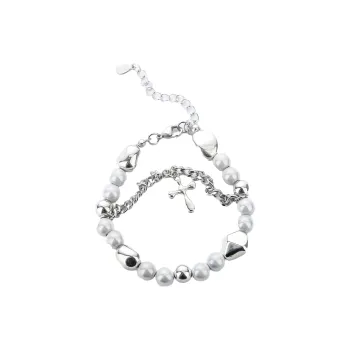 JEANSWEST Titanium Steel Bracelets Unisex