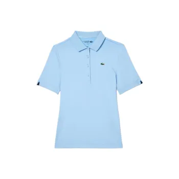 LACOSTE Polo Shirt Women's Blue