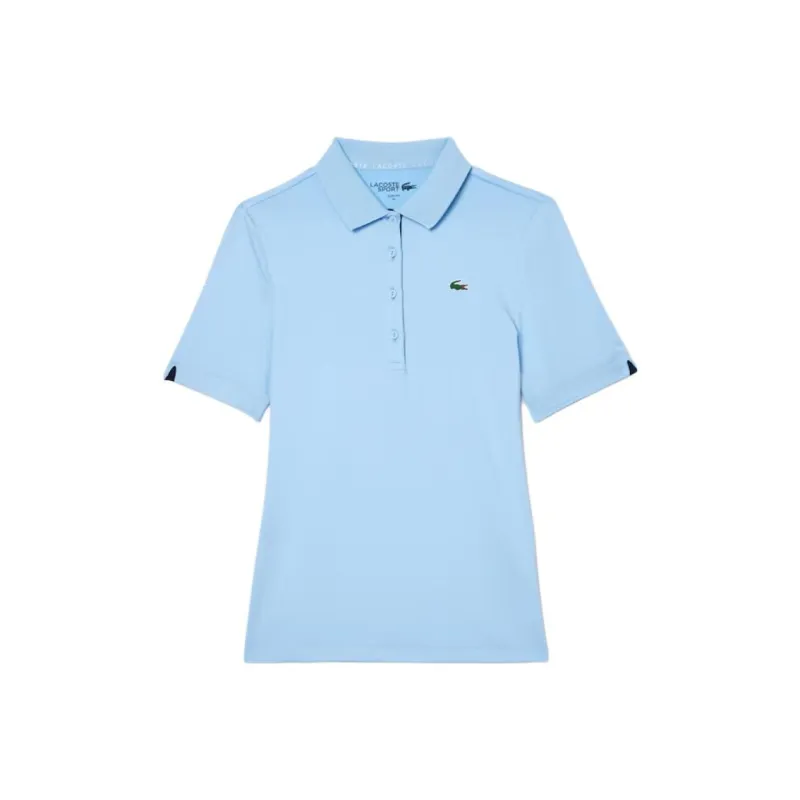 LACOSTE Polo Shirt Women's Blue-0