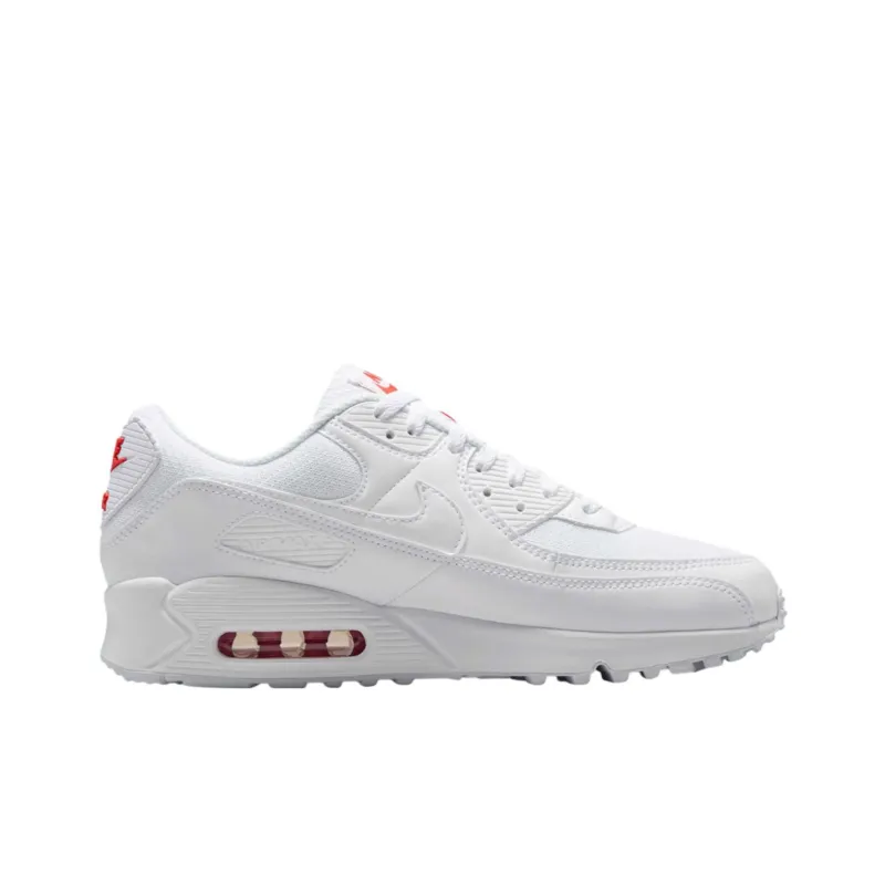 Nike Air Max 90 White Light Crimson-1